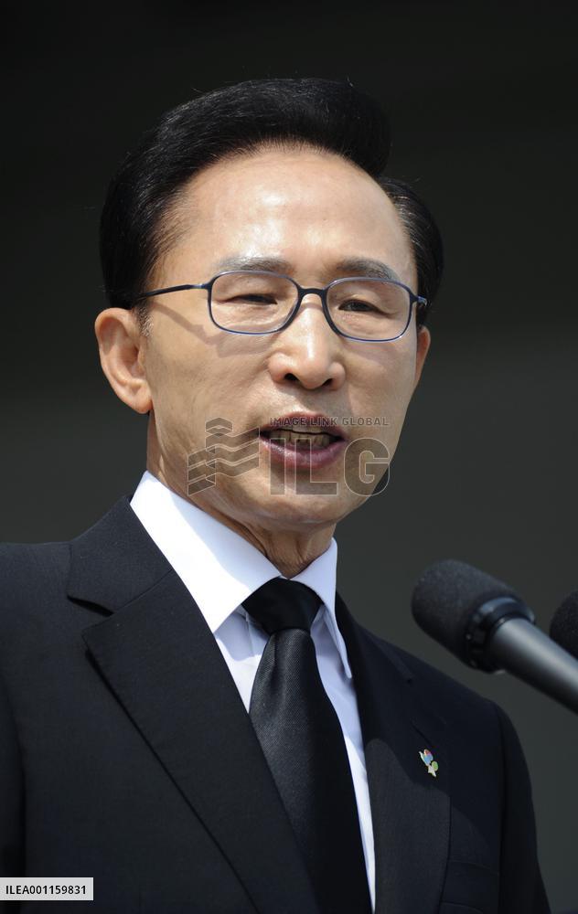S. Korean President Lee