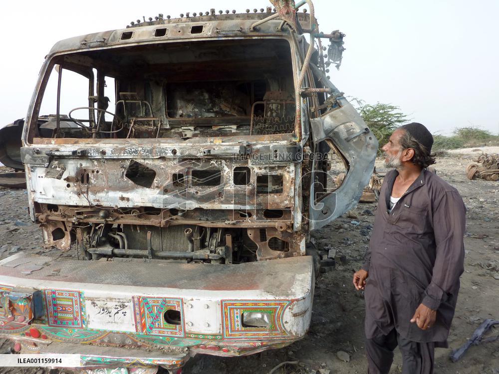 Fuel trucks for NATO attacked in Pakistan