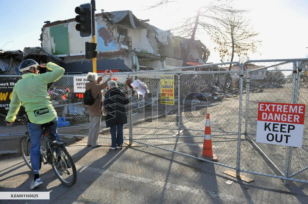 Christchurch quake aftermath