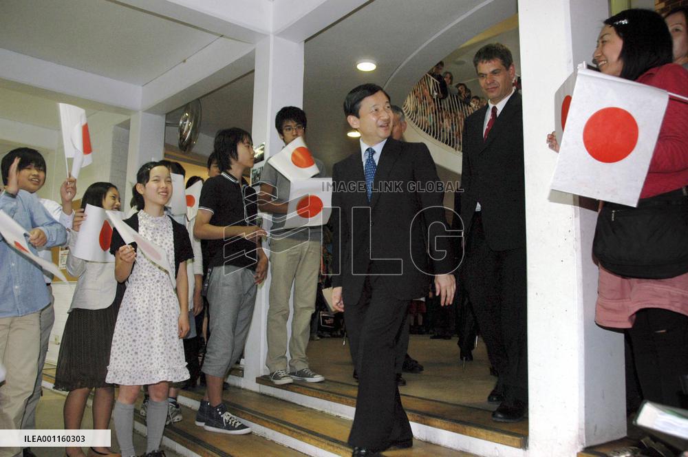 Japan prince in Germany