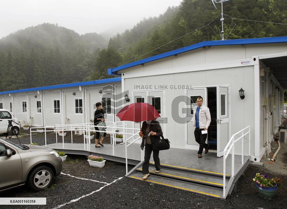 Tsunami-damaged public hospital resumes services