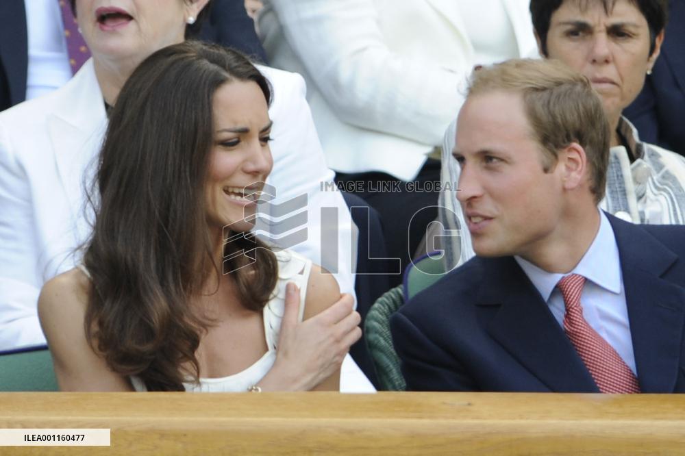 Royal couple at Wimbledon