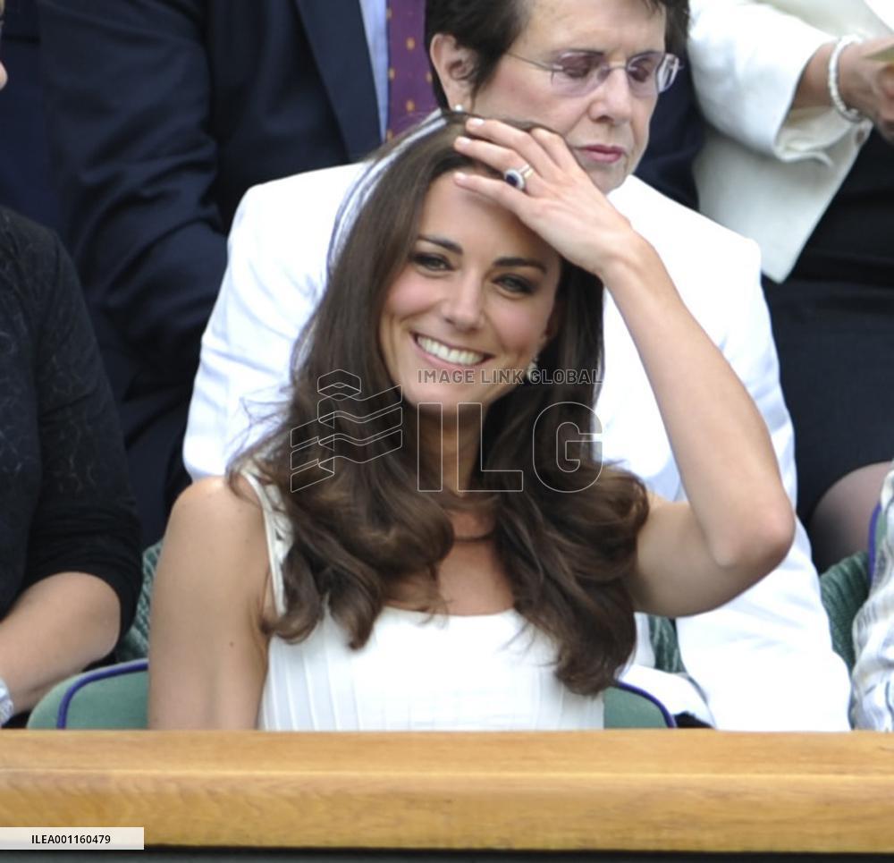 Royal couple at Wimbledon