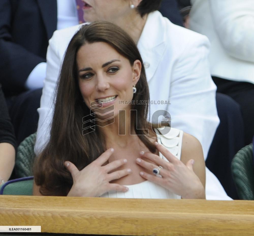 Royal couple at Wimbledon