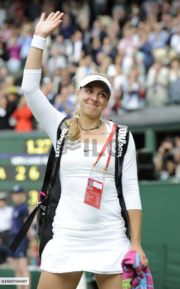 Lisicki at Wimbledon semifinals