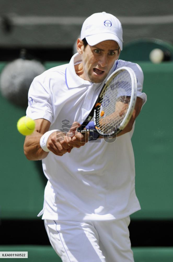 Djokovic advances to Wimbledon final