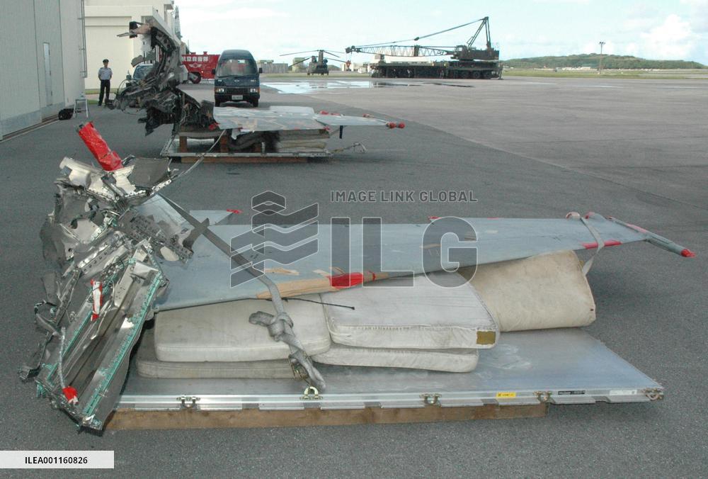 Tail of troubled fighter
