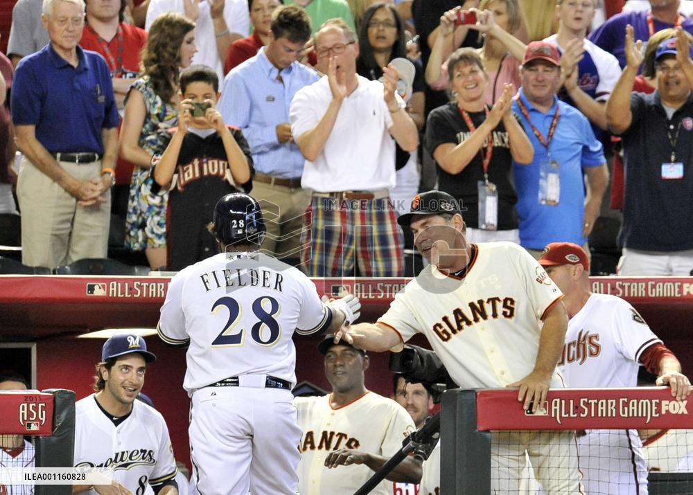 NL's Fielder slugs three-run homer in All-Star game