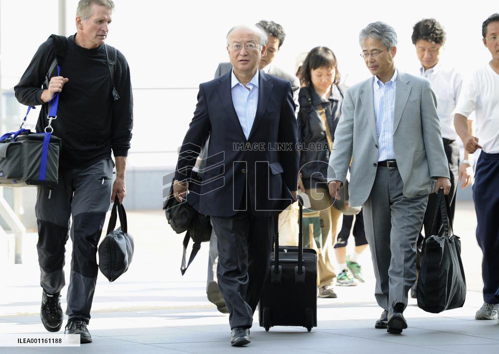 IAEA chief visits Fukushima plant