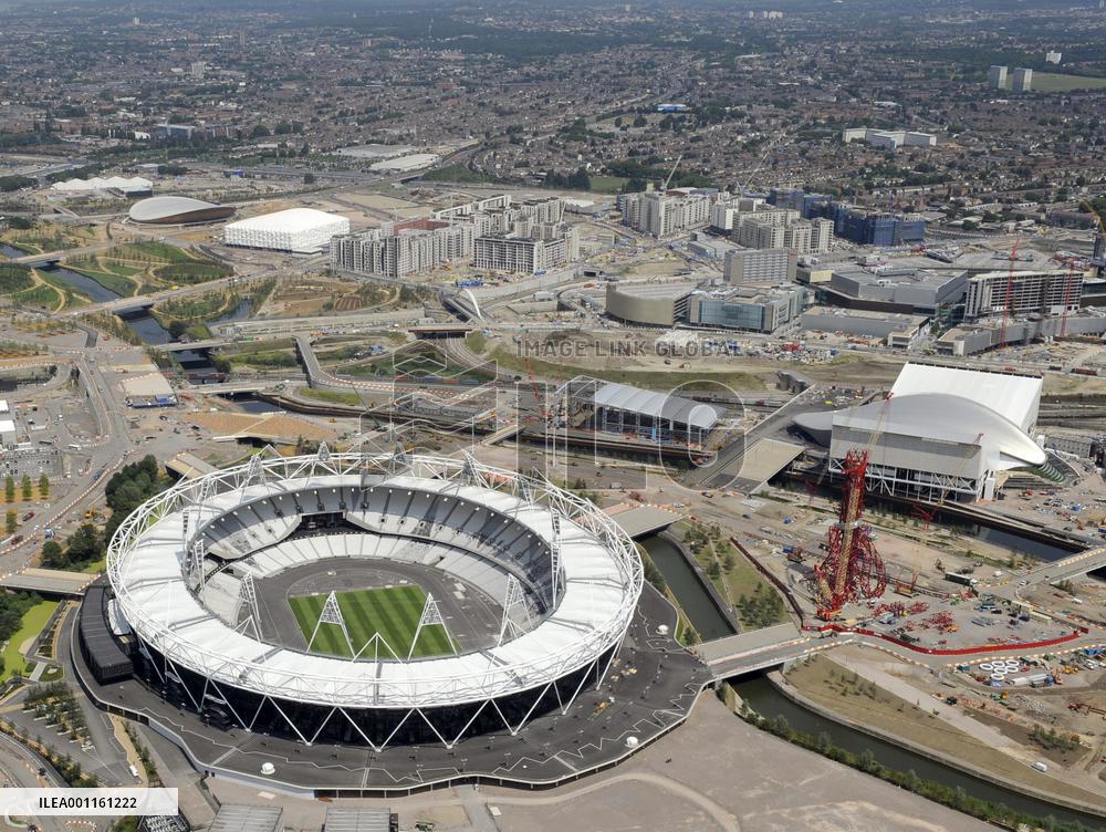 London 1 year before Olympics