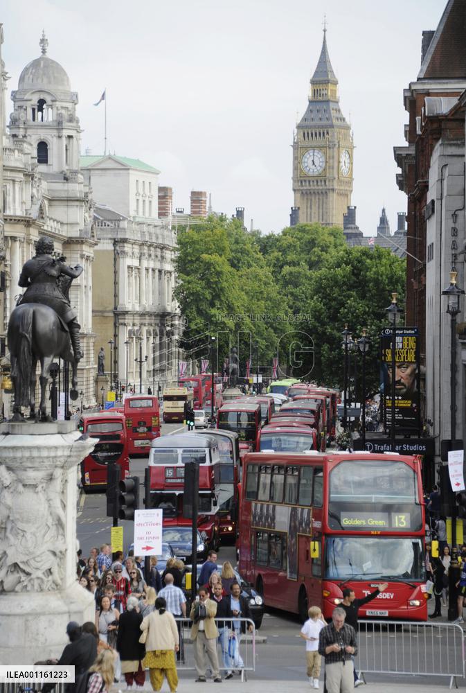 London 1 year before Olympics