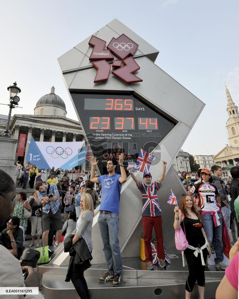 1 year to London Olympics
