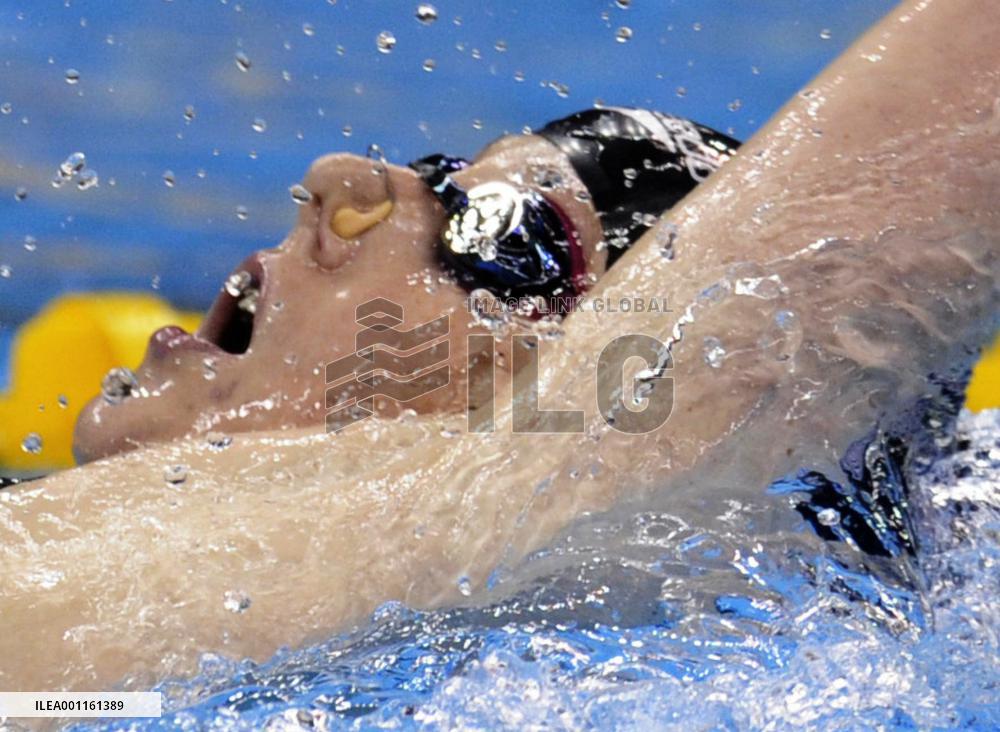 Franklin wins women's 200 backstroke