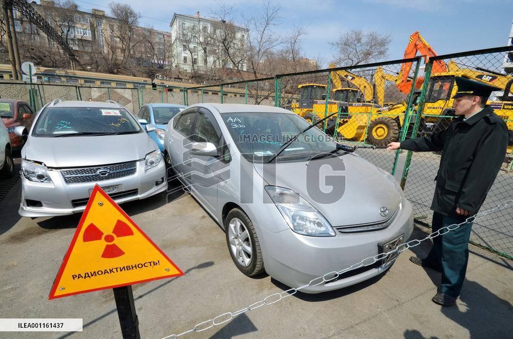 Japanese cars examined in Russia