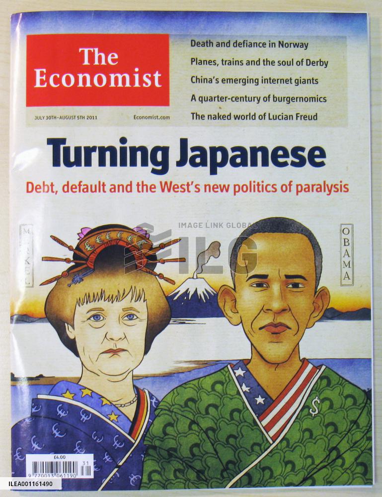 Magazine says Western leaders 'turning Japanese'
