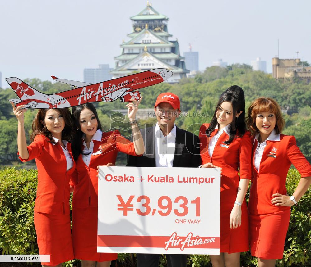 AirAsia X to offer Osaka-Kuala Lumpur flight