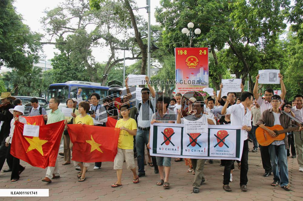 Anti-China demonstration in Vietnam