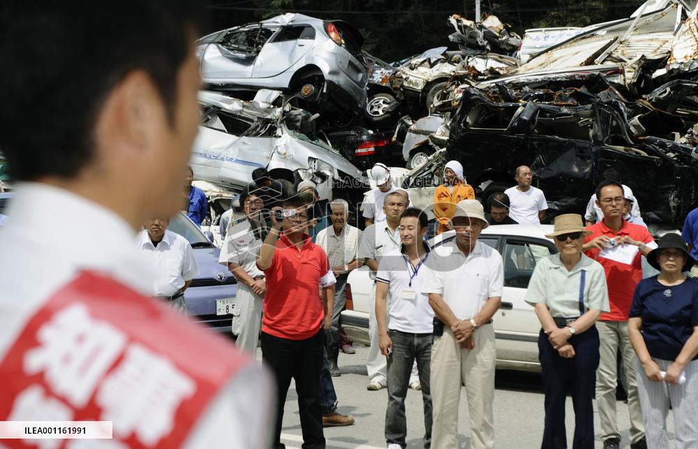 Gubernatorial race in disaster-hit Iwate Pref.