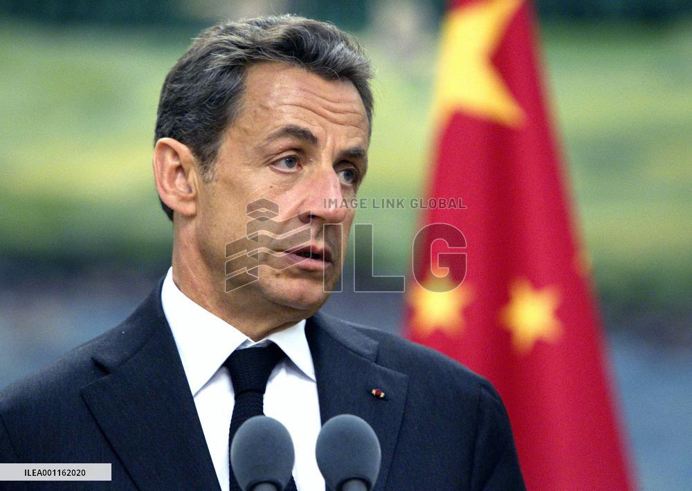 Sarkozy in China