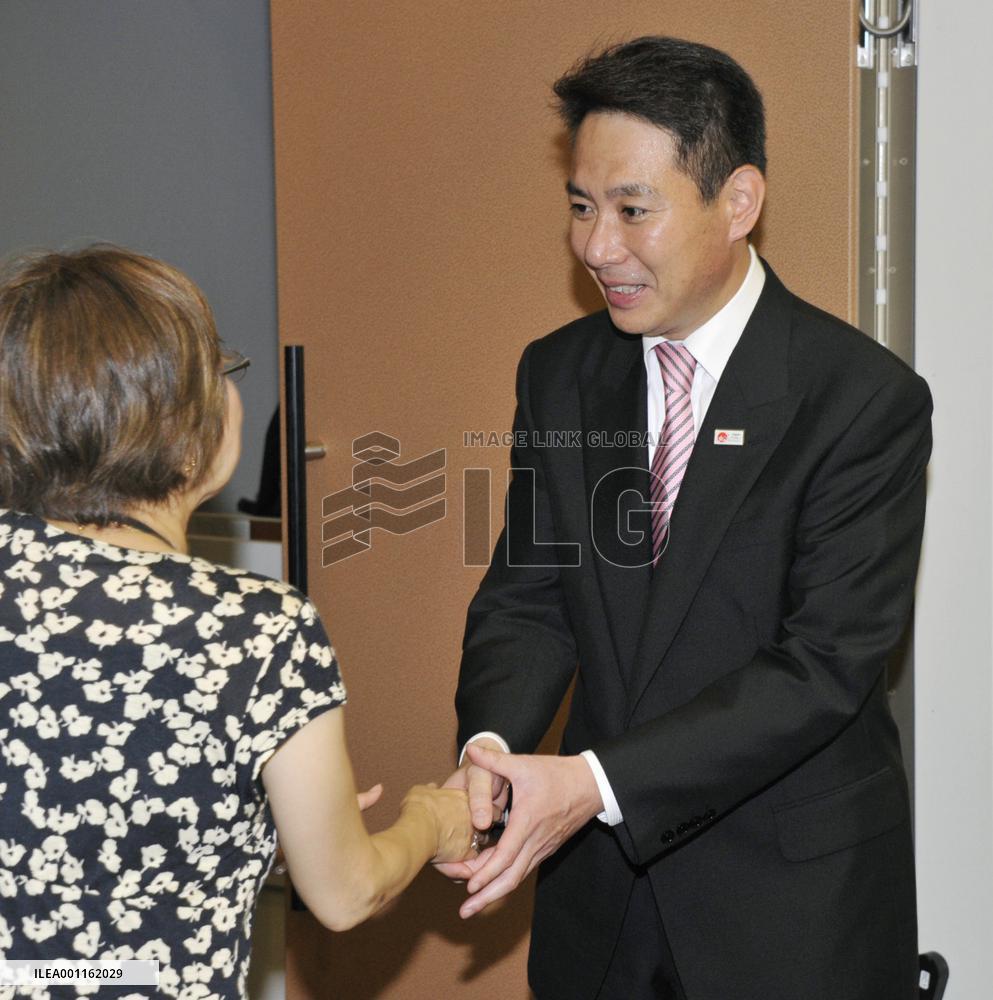 Former Foreign Minister Seiji Maehara