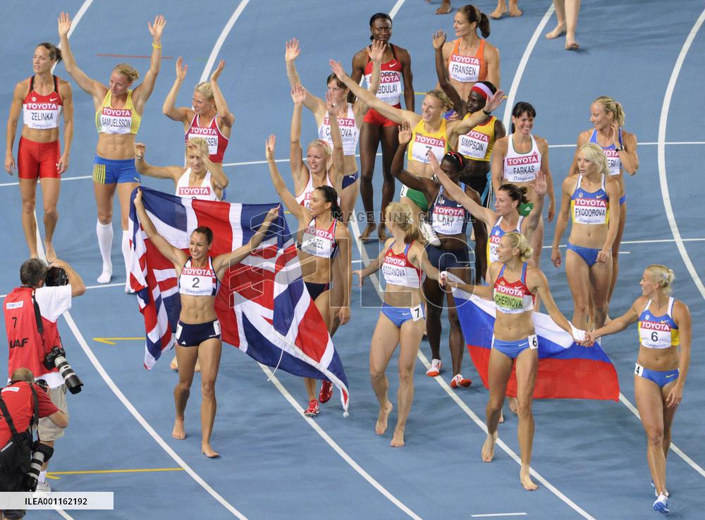 Women's heptathlon at world championships