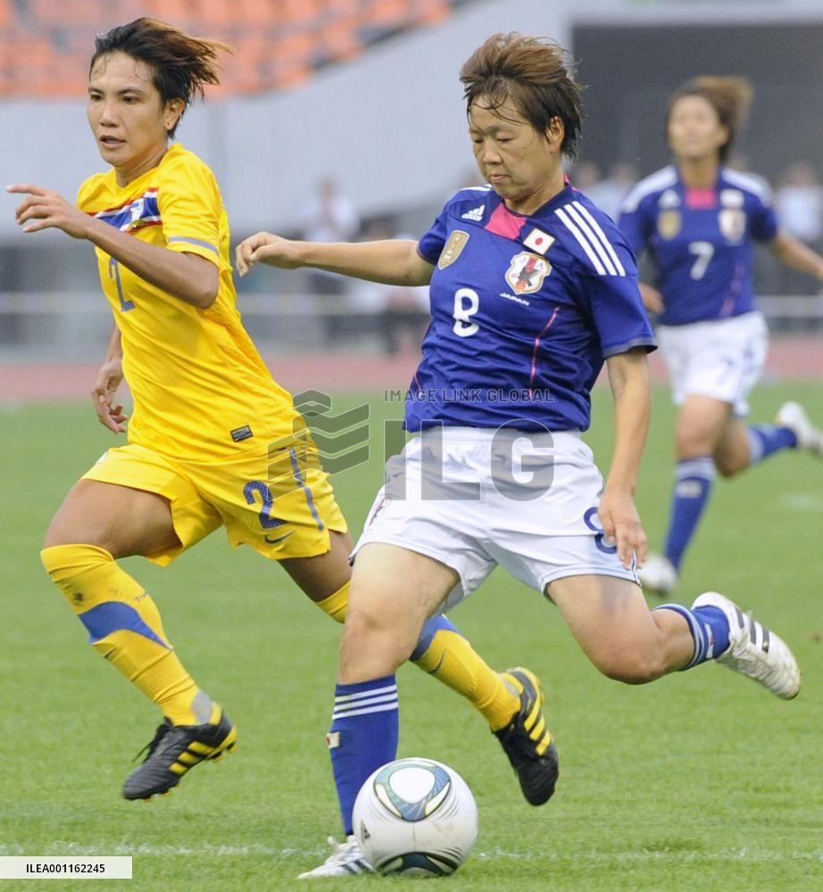 Nadeshiko Japan open Olympic qualifying with victory