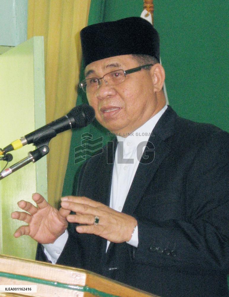 Philippine Muslim rebel leader