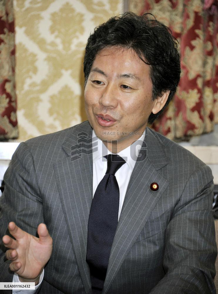 Japanese Finance Minister Azumi in interview