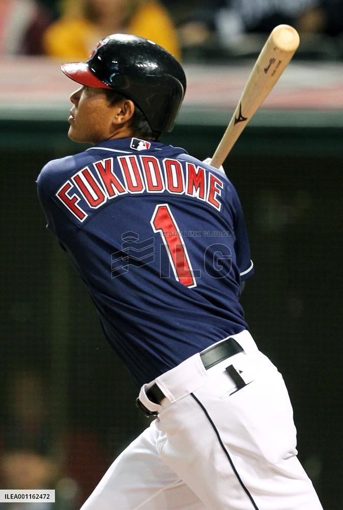 Indians' Fukudome homers 2 games in row