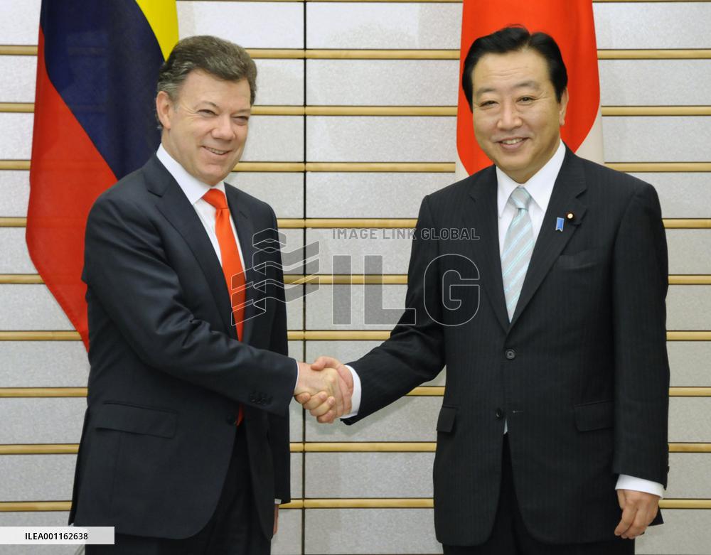Japan-Colombia summit in Tokyo