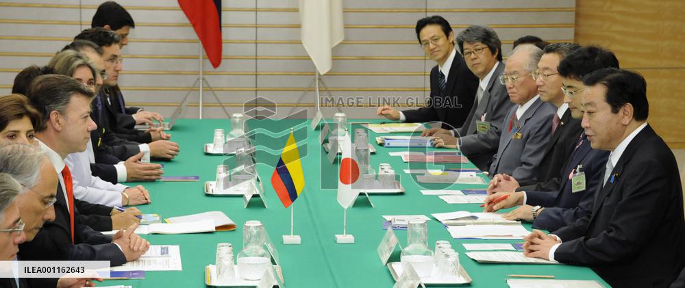 Japan-Colombia summit in Tokyo