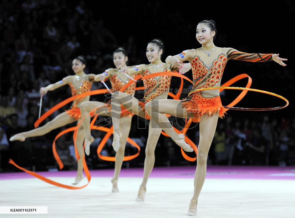 Japanese rhythmic team qualifies for London Olympics