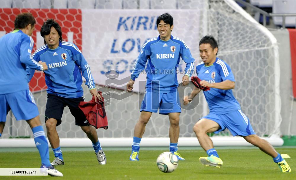 Japan prepare for friendly against Vietnam
