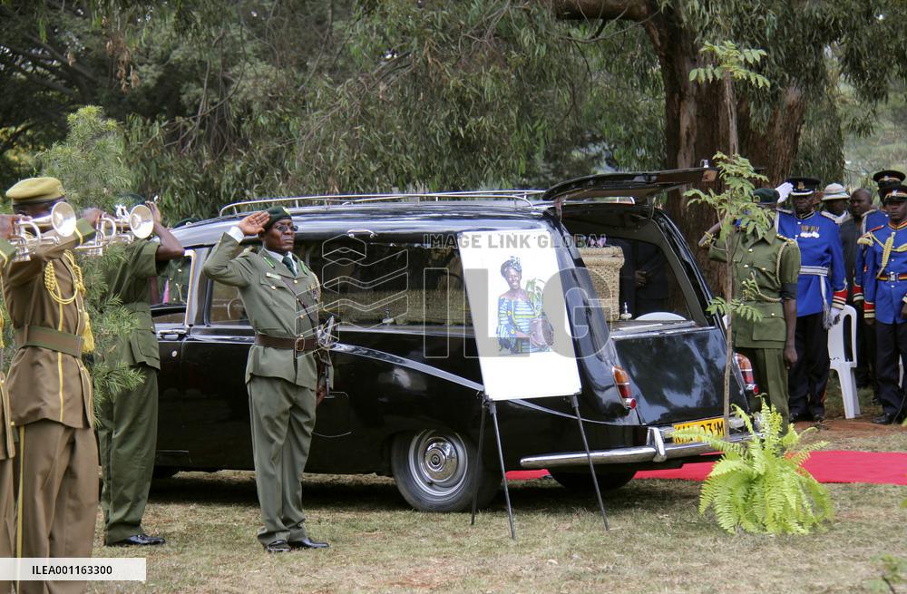 Funeral for Maathai