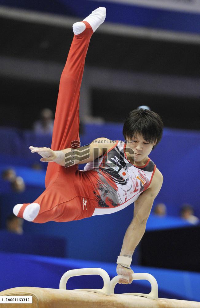 Japan men's gymnastics team secures Olympic berth