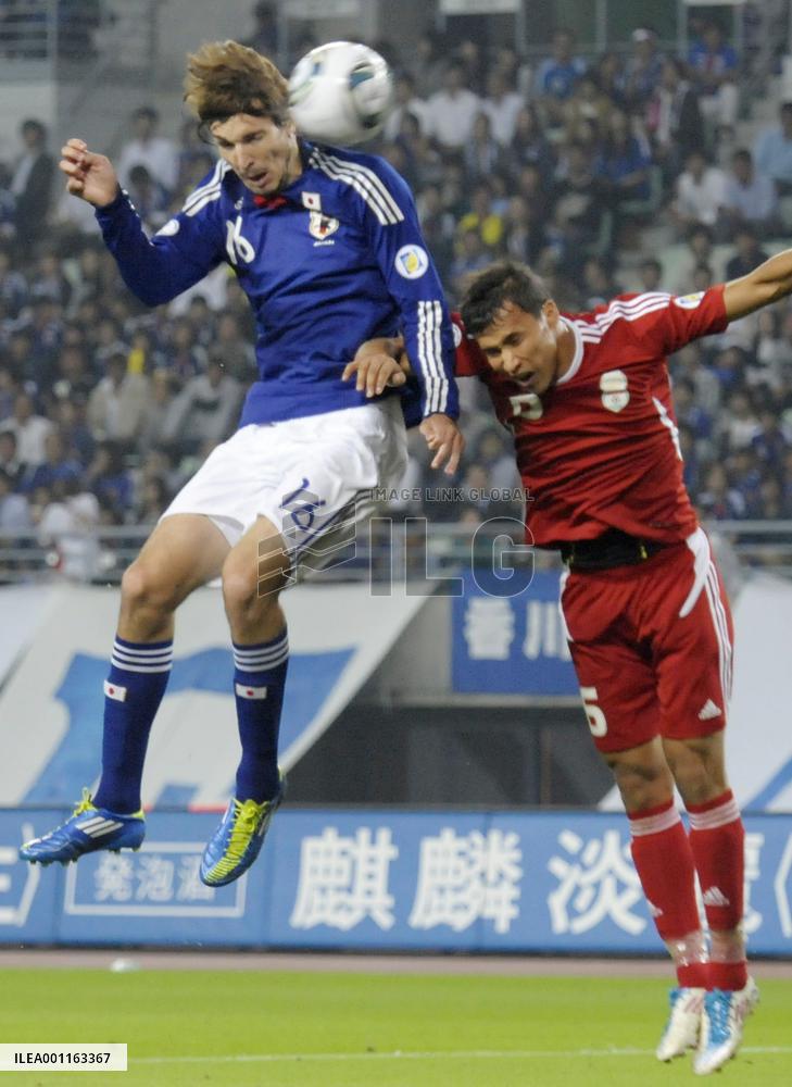 Japan vs. Tajikistan in World Cup q'fier