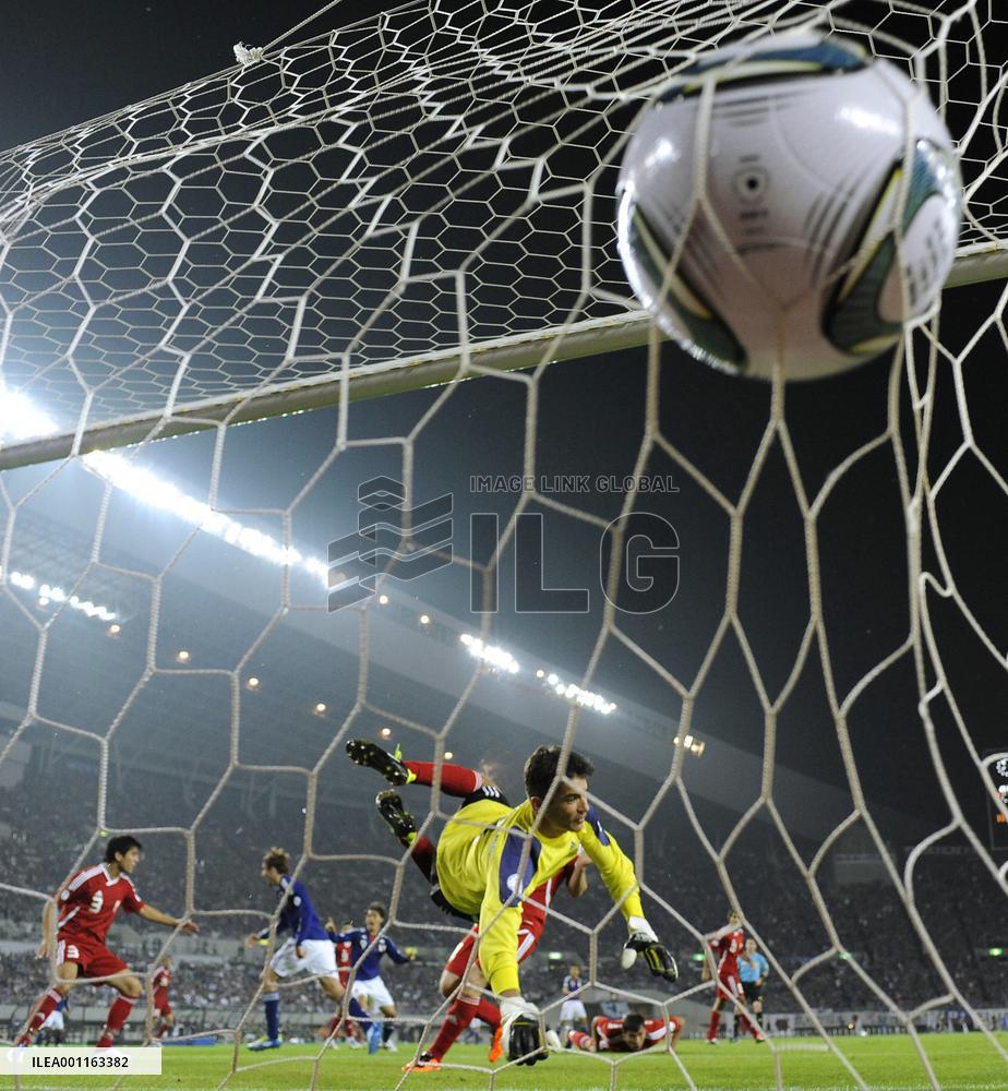 Japan beat Tajikistan 8-0 in World Cup q'fier