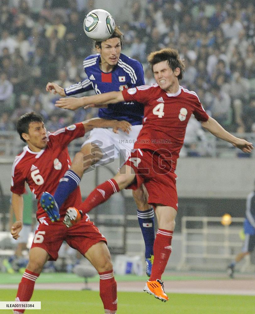 Japan beat Tajikistan 8-0 in World Cup q'fier