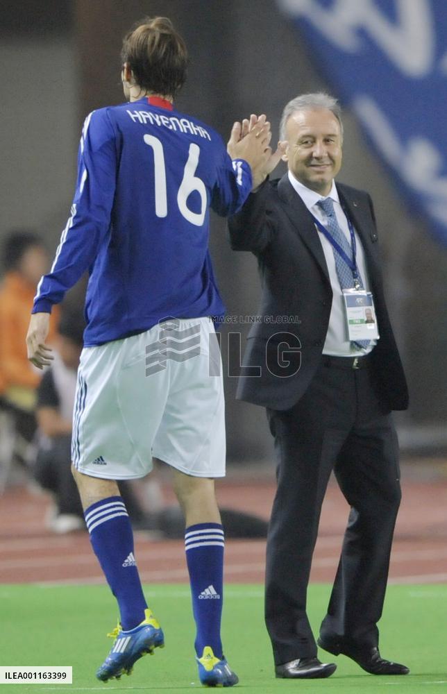 Japan beat Tajikistan 8-0 in World Cup q'fier
