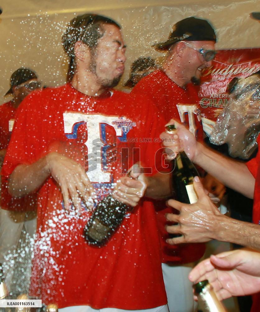 Rangers win ALCS