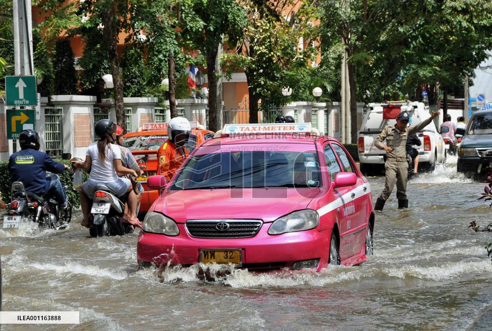 Flood-hit Bangkok