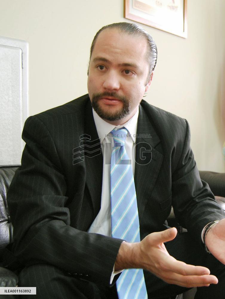 Peru's deputy trade minister Posada