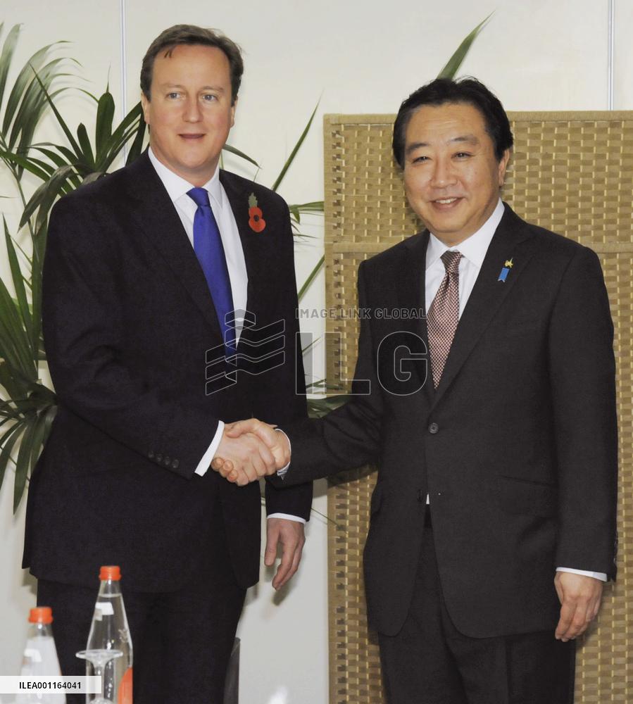Japanese Prime Minister Noda in Cannes