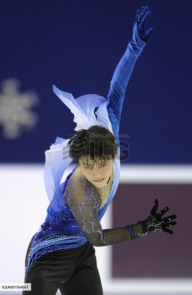 Japan's Hanyu 2nd after short program at Cup of China