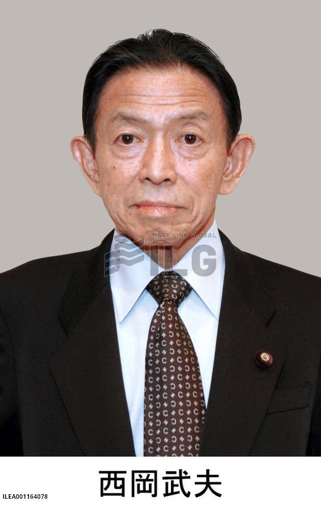 House of Councillors President Nishioka dies