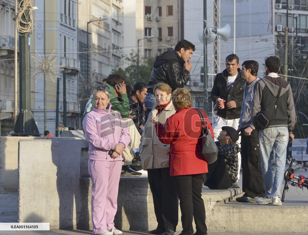 People in Athens