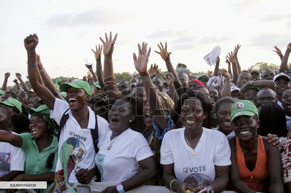 Presidential election in Liberia
