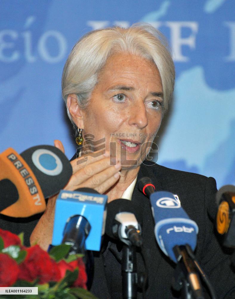 IMF chief in China