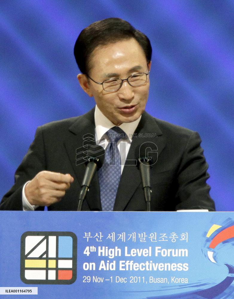 S. Korean President Lee