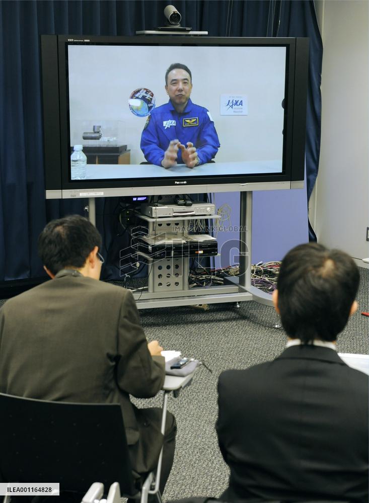 Japanese astronaut Furukawa in Houston